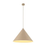 Cono D50 lampa wisząca 1xE27 beżowa 10622