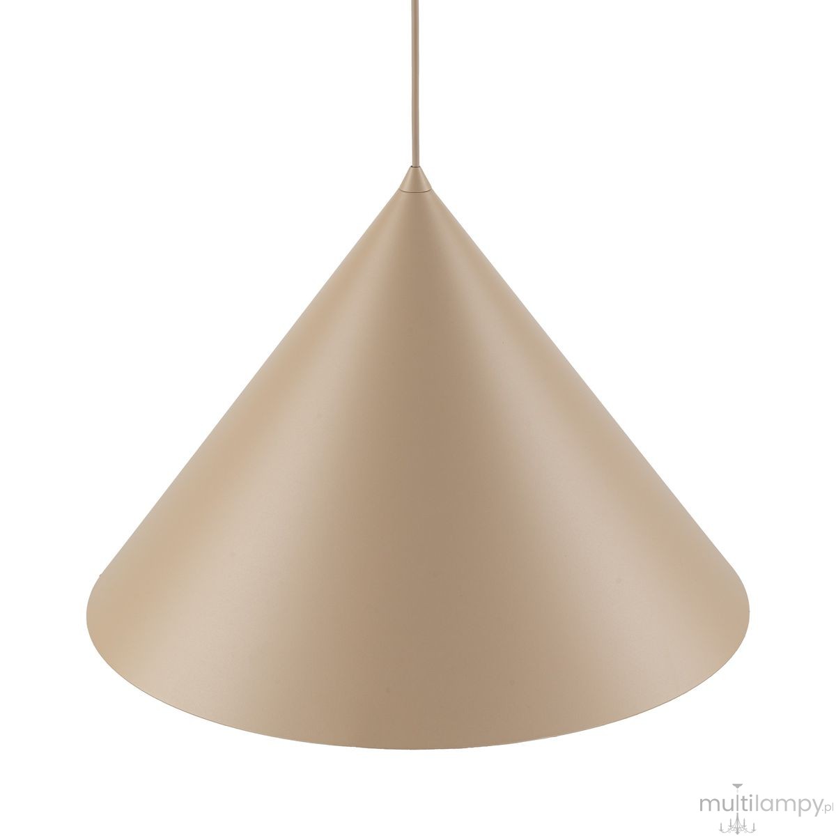 Cono D50 lampa wisząca 1xE27 beżowa 10622