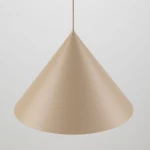 Cono D50 lampa wisząca 1xE27 beżowa 10622