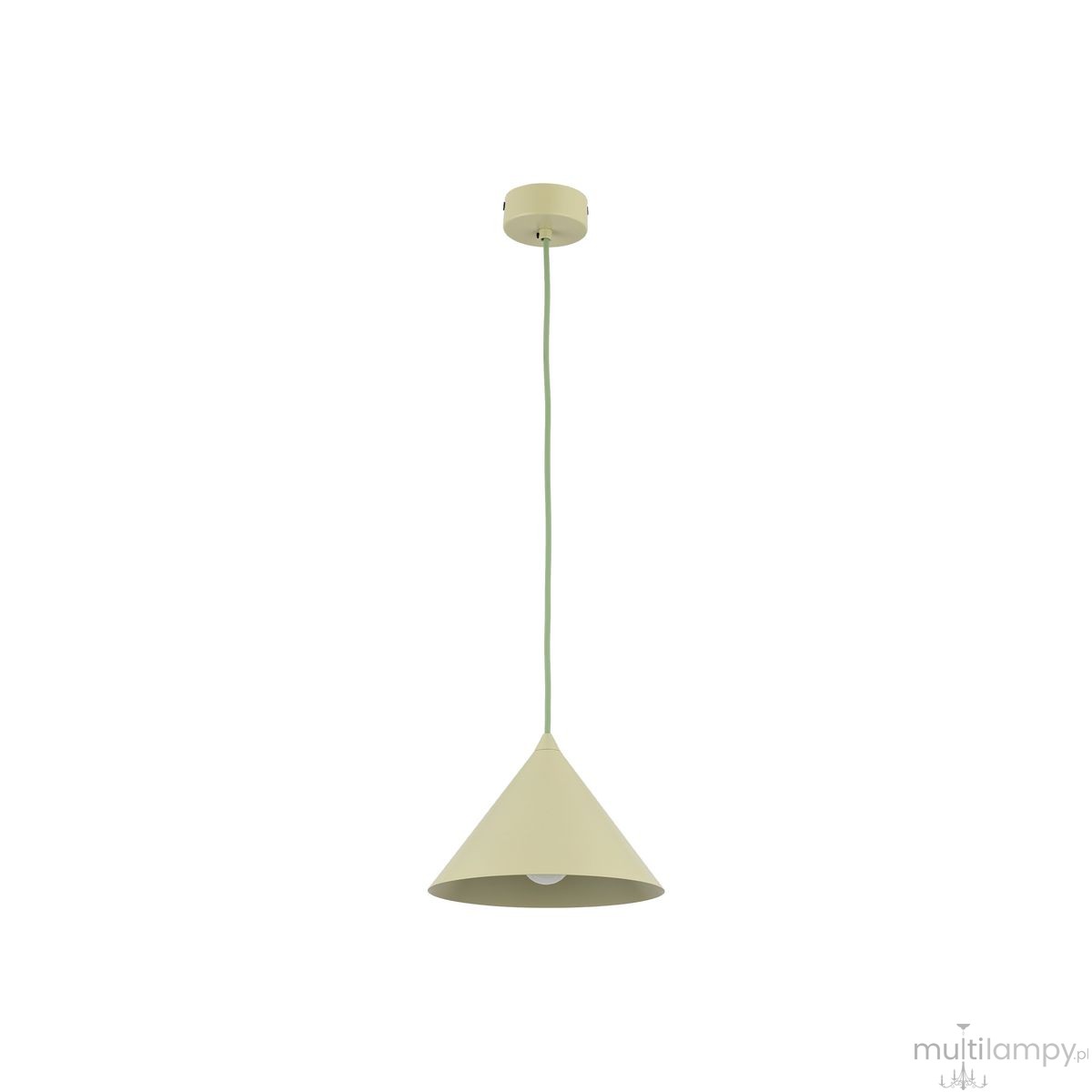 Cono D21 lampa wisząca 1xE27 pistacja 11417
