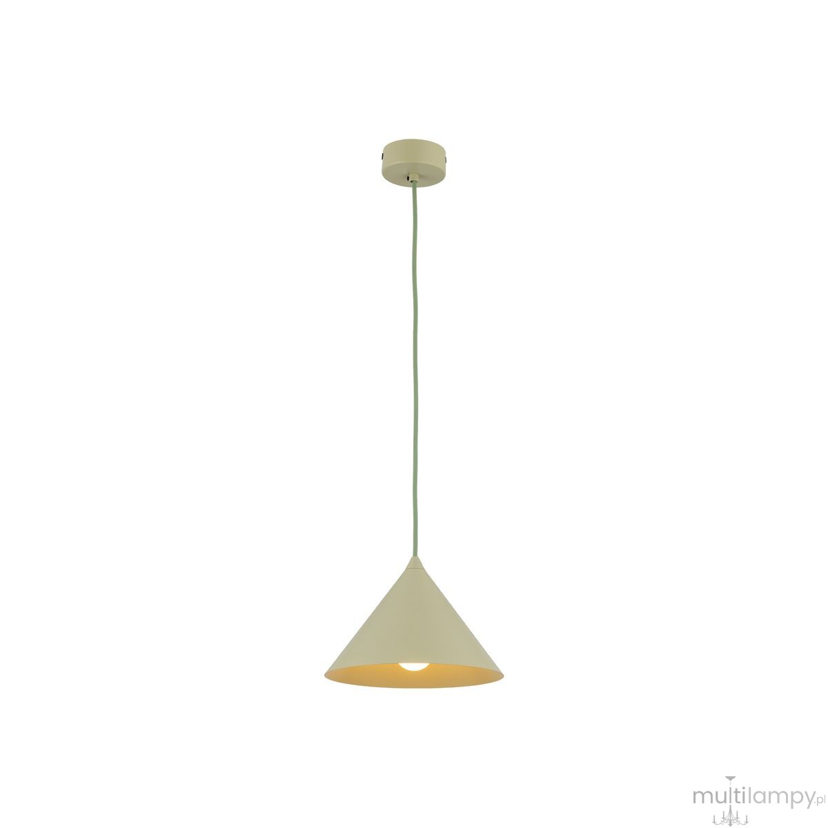 Cono D21 lampa wisząca 1xE27 pistacja 11417