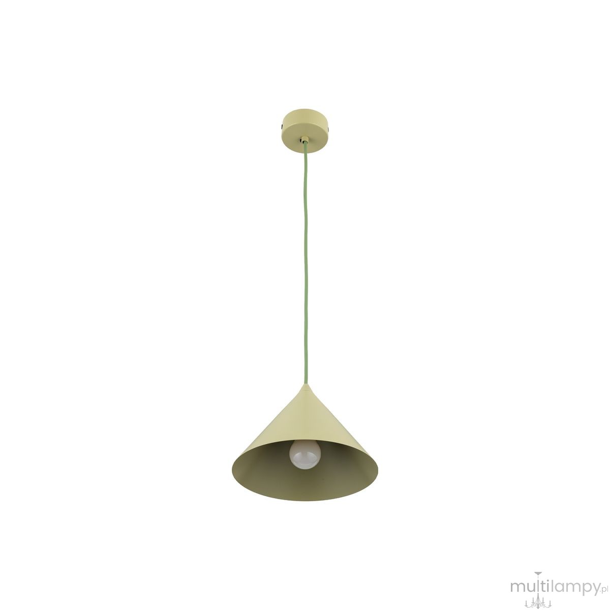 Cono D21 lampa wisząca 1xE27 pistacja 11417