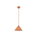 Cono D21 lampa wisząca 1xE27 pomarańczowa 11383