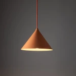 Cono D21 lampa wisząca 1xE27 pomarańczowa 11383