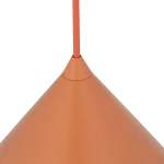 Cono D21 lampa wisząca 1xE27 pomarańczowa 11383
