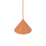 Cono D21 lampa wisząca 1xE27 pomarańczowa 11383