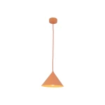 Cono D21 lampa wisząca 1xE27 pomarańczowa 11383