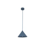 Cono D21 lampa wisząca 1xE27 niebieska 11413