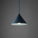 Cono D21 lampa wisząca 1xE27 niebieska 11413