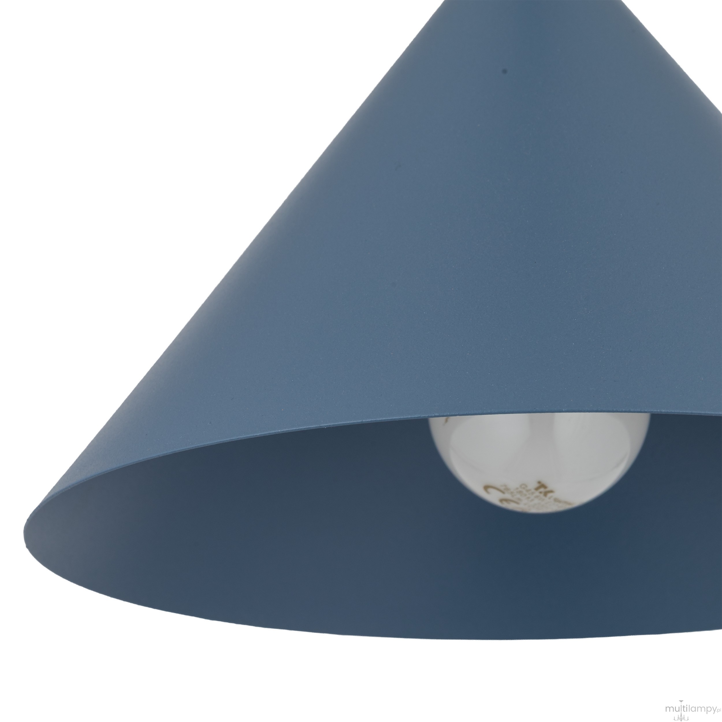 Cono D21 lampa wisząca 1xE27 niebieska 11413