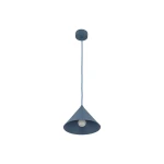 Cono D21 lampa wisząca 1xE27 niebieska 11413