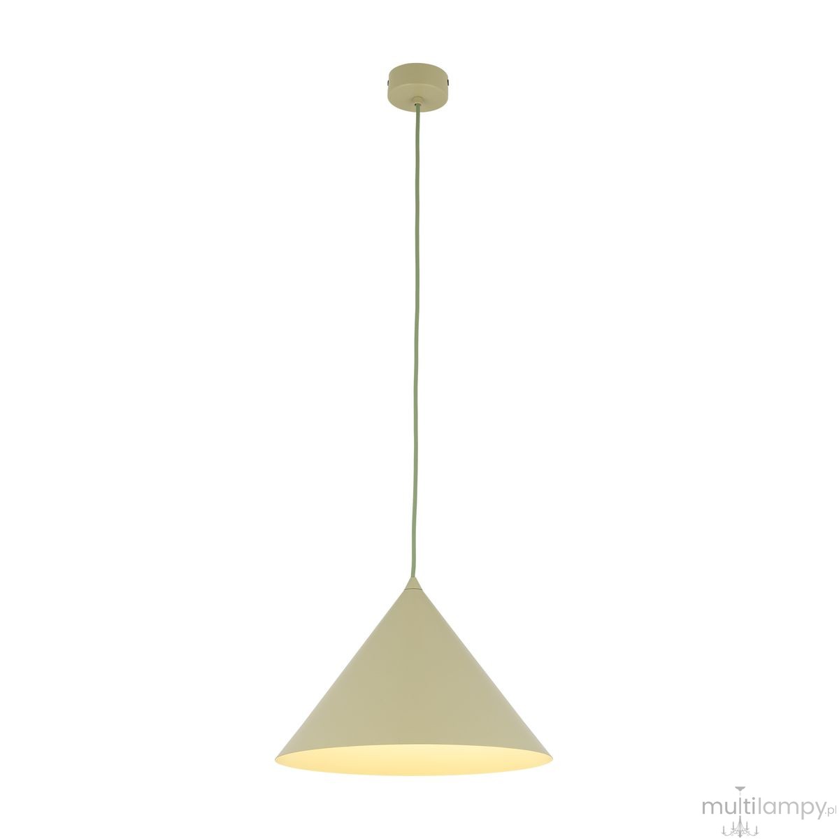 Cono D33,5 lampa wisząca 1xE27 pistacja 11419