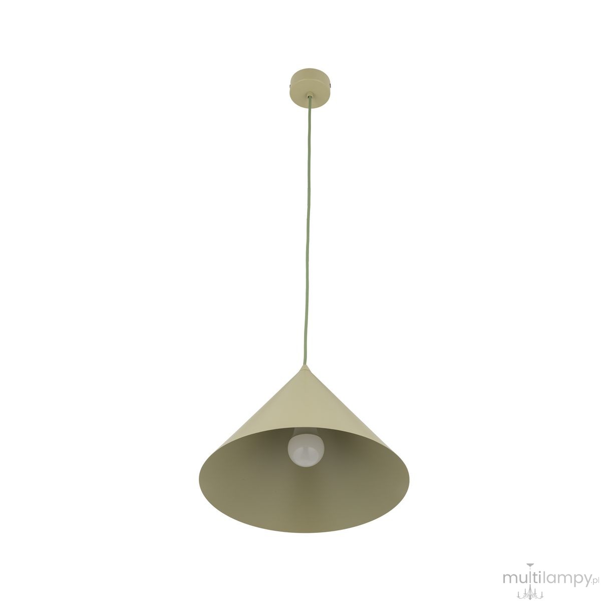 Cono D33,5 lampa wisząca 1xE27 pistacja 11419