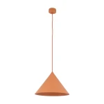 Cono D33,5 lampa wisząca 1xE27 pomarańczowa 11385