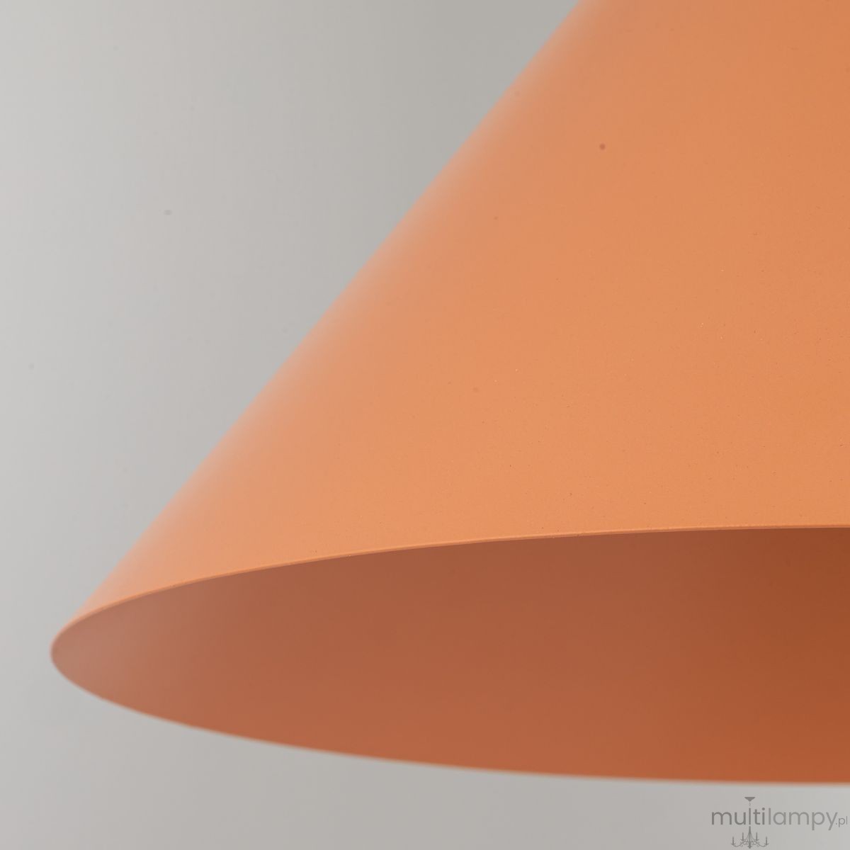 Cono D33,5 lampa wisząca 1xE27 pomarańczowa 11385