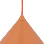 Cono D33,5 lampa wisząca 1xE27 pomarańczowa 11385