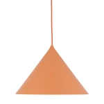 Cono D33,5 lampa wisząca 1xE27 pomarańczowa 11385