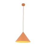 Cono D33,5 lampa wisząca 1xE27 pomarańczowa 11385