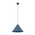 Cono D33,5 lampa wisząca 1xE27 niebieska 11415