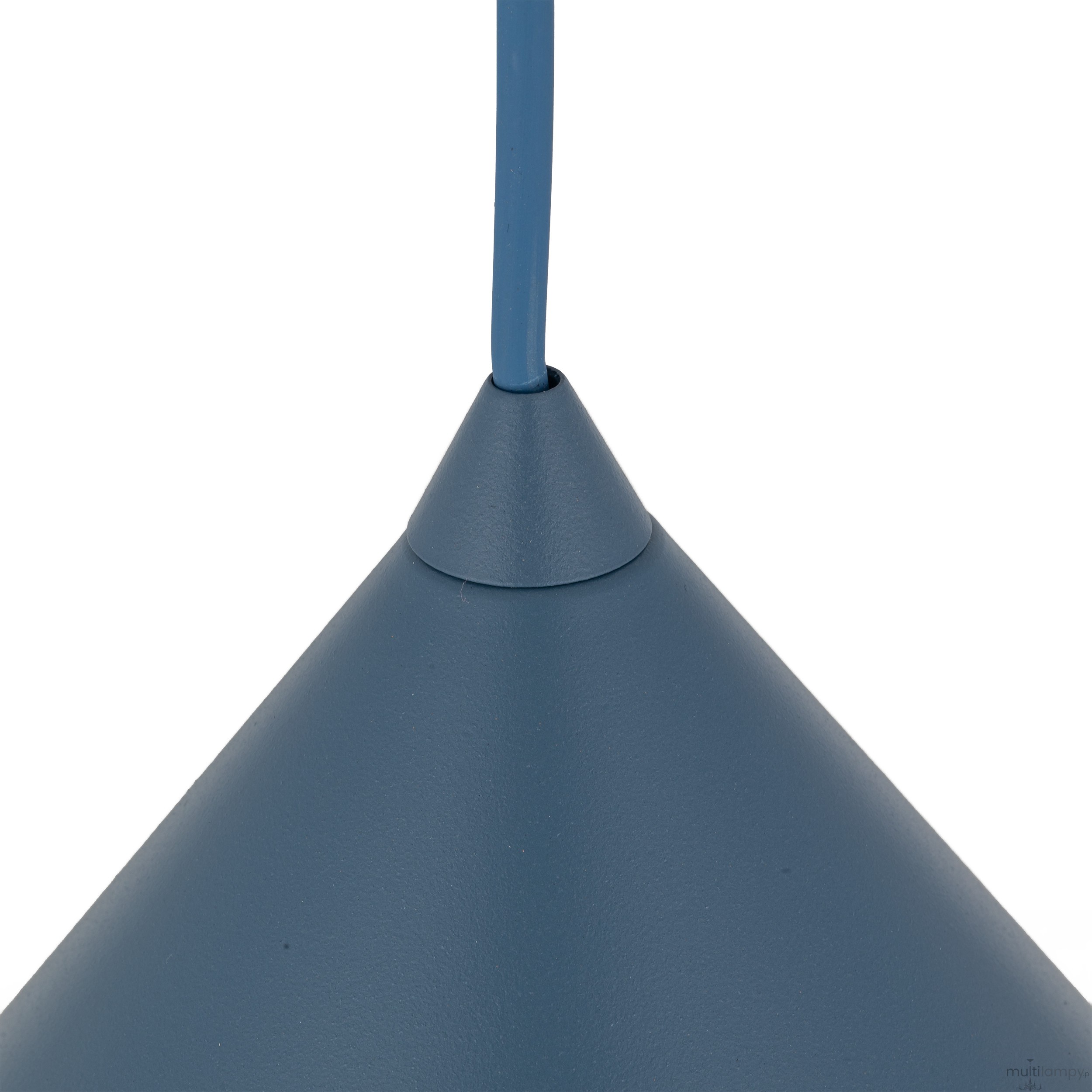 Cono D33,5 lampa wisząca 1xE27 niebieska 11415