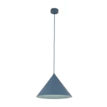 Cono D33,5 lampa wisząca 1xE27 niebieska 11415