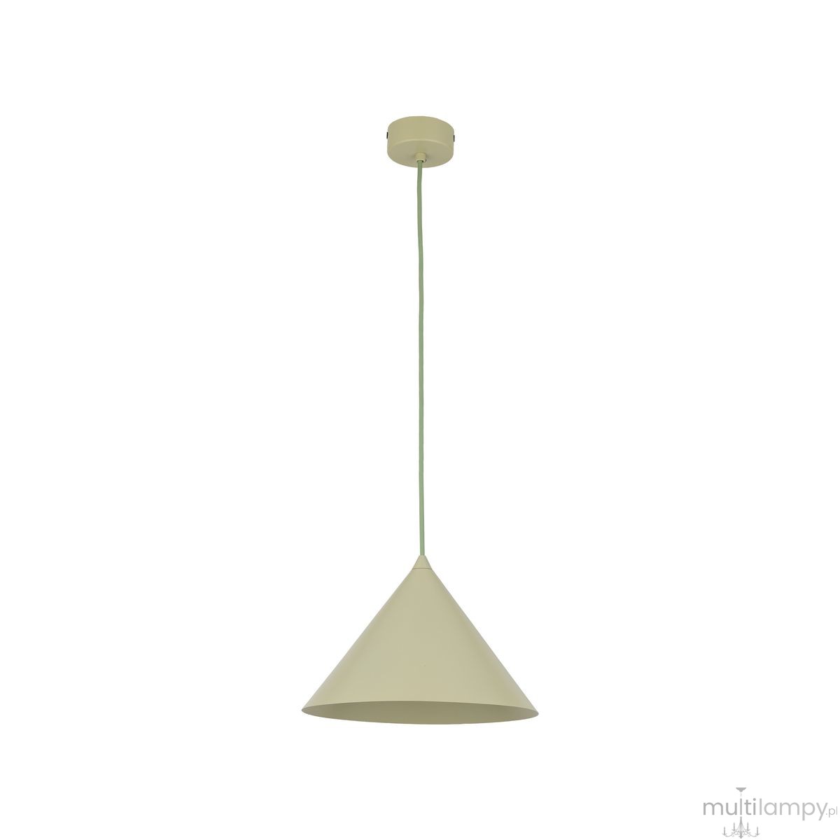 Cono D26 lampa wisząca 1xE27 pistacja 11418