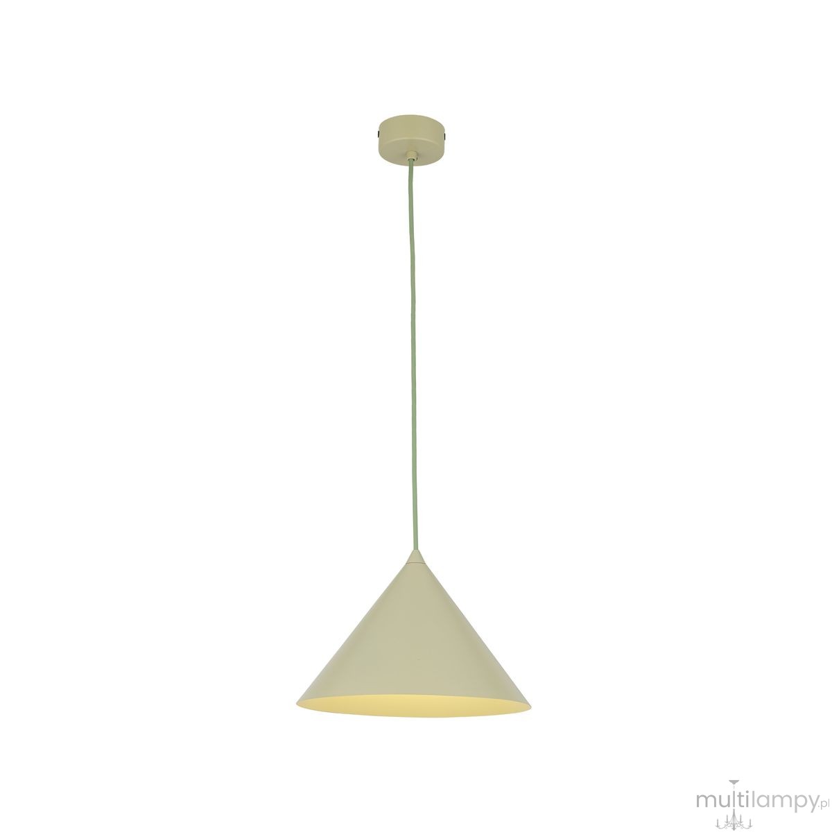 Cono D26 lampa wisząca 1xE27 pistacja 11418