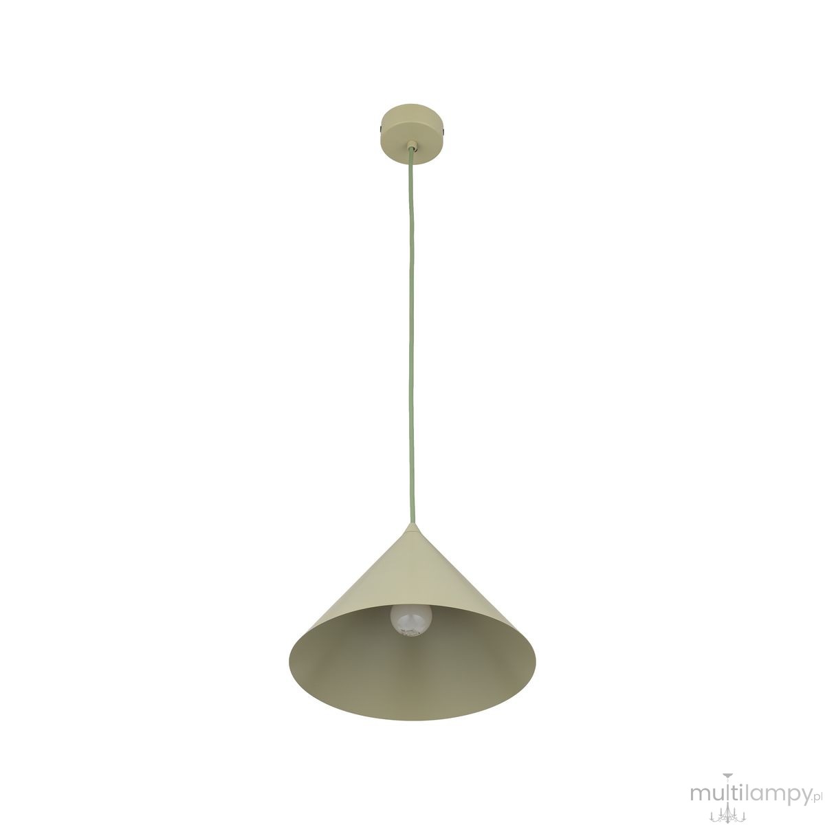 Cono D26 lampa wisząca 1xE27 pistacja 11418