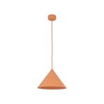 Cono D26 lampa wisząca 1xE27 pomarańczowa 11384