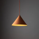 Cono D26 lampa wisząca 1xE27 pomarańczowa 11384