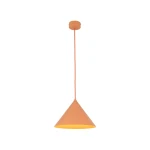Cono D26 lampa wisząca 1xE27 pomarańczowa 11384