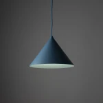 Cono D26 lampa wisząca 1xE27 niebieska 11414