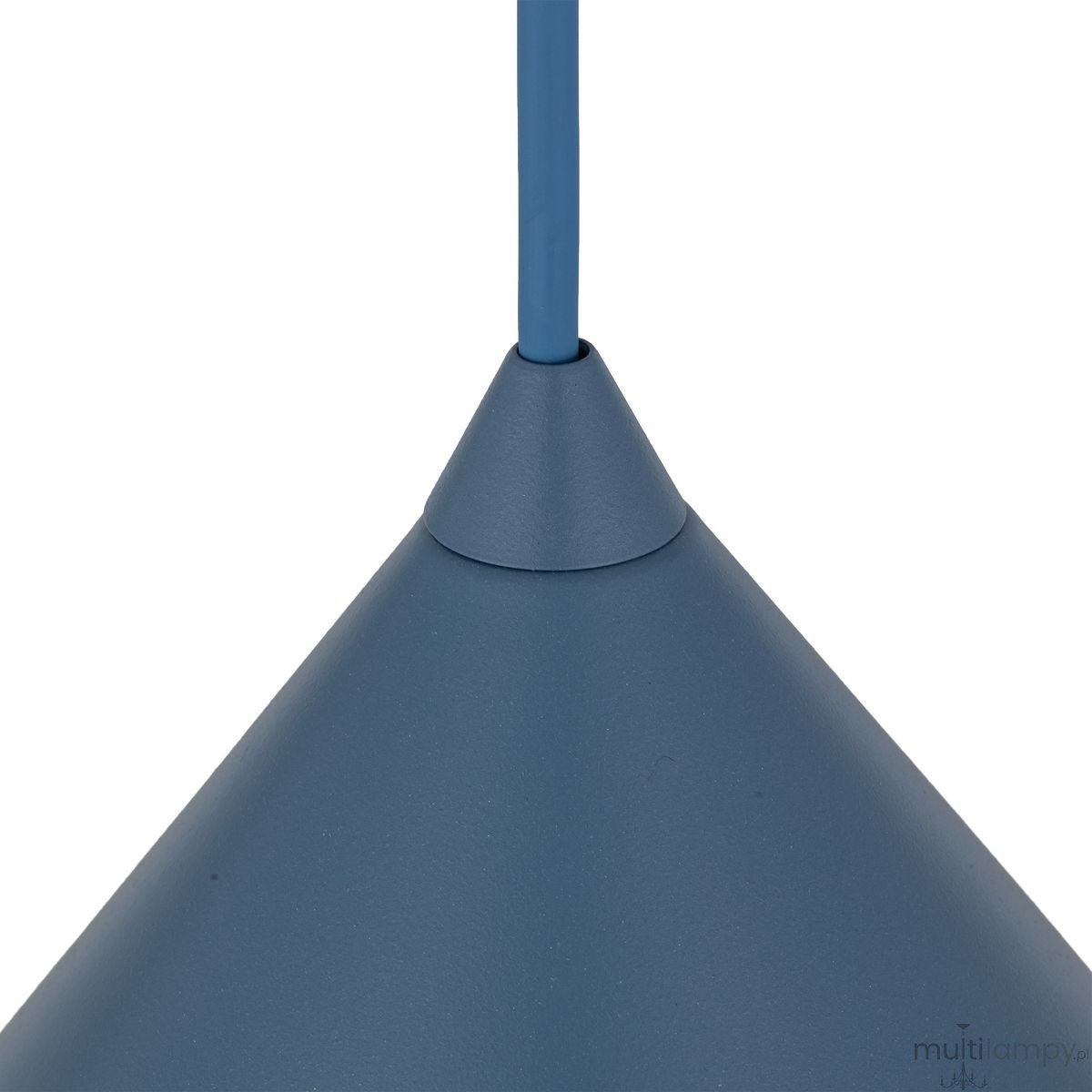 Cono D26 lampa wisząca 1xE27 niebieska 11414