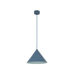 Cono D26 lampa wisząca 1xE27 niebieska 11414