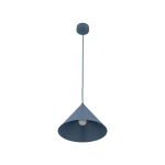 Cono D26 lampa wisząca 1xE27 niebieska 11414