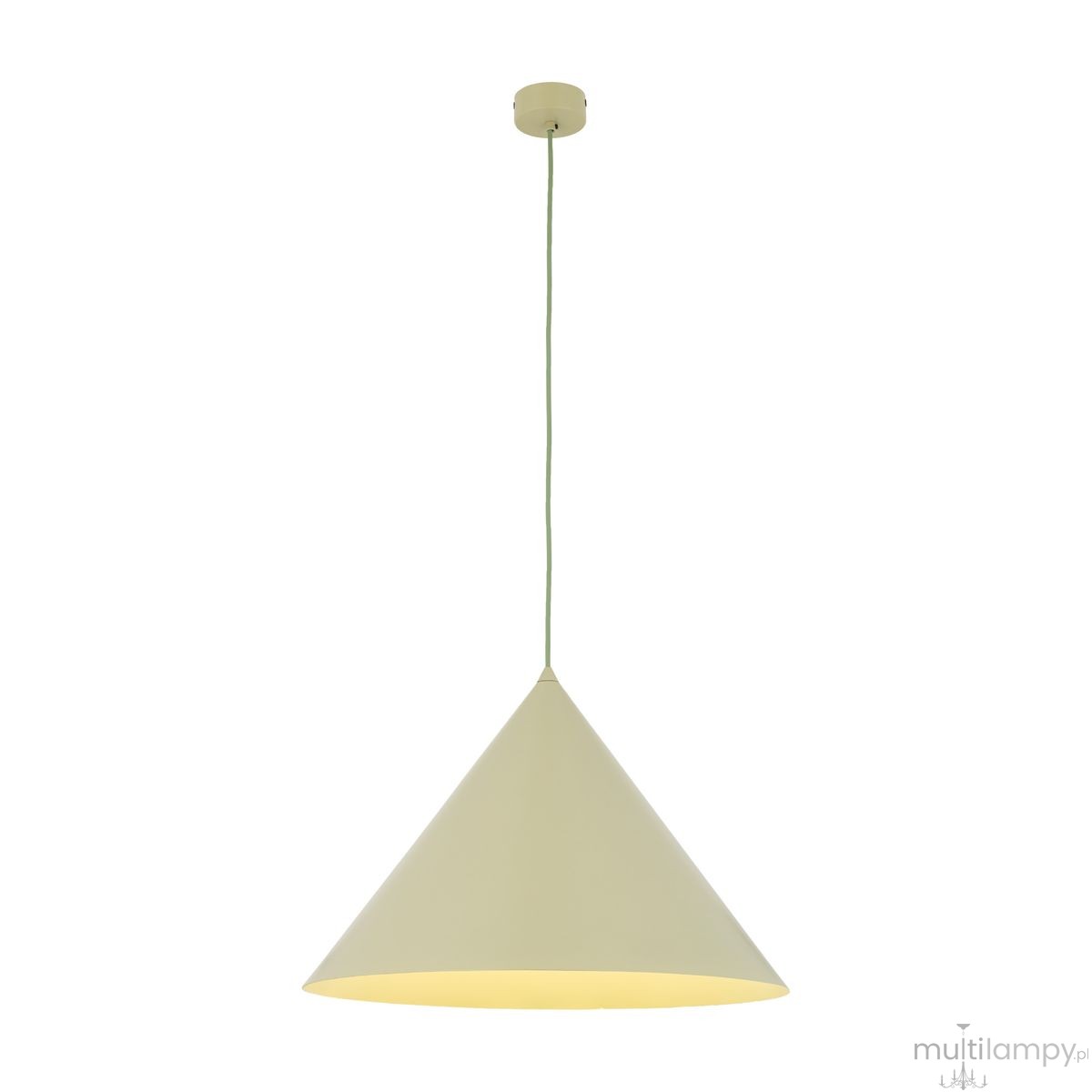 Cono D50 lampa wisząca 1xE27 pistacja 11420
