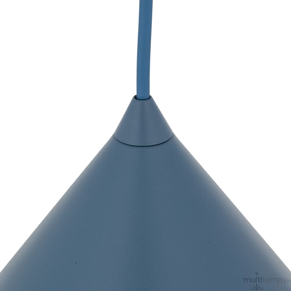 Cono D50 lampa wisząca 1xE27 niebieska 11416