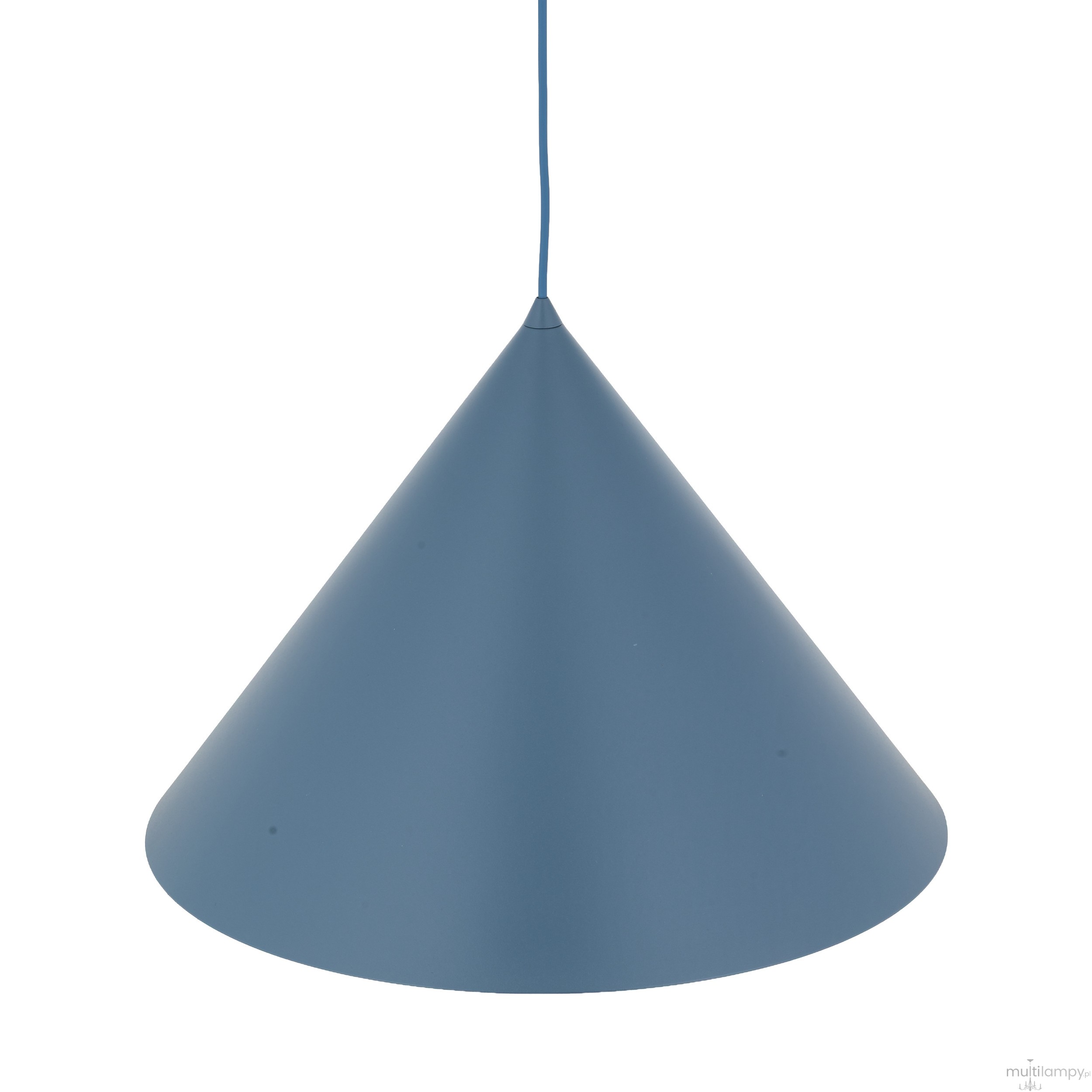 Cono D50 lampa wisząca 1xE27 niebieska 11416