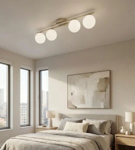 Kairo lampa sufitowa 4xE14 mokka 1689/4