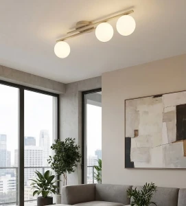 Kairo lampa sufitowa 3xE14 mokka 1689/3