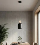 Mesi lampa wisząca GU10 czarna 1692/1