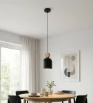 Mesi lampa wisząca GU10 czarna 1692/1