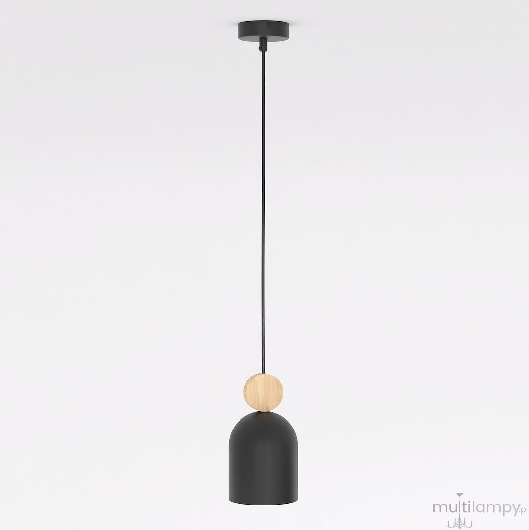 Mesi lampa wisząca GU10 czarna 1692/1