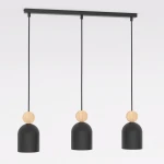 Mesi lampa wisząca 3xGU10 czarna 1692/3