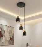 Mesi PREM lampa wisząca 3xGU10 czarna 1692/3PREM