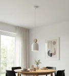 Mesi lampa wisząca GU10 biała 1693/1