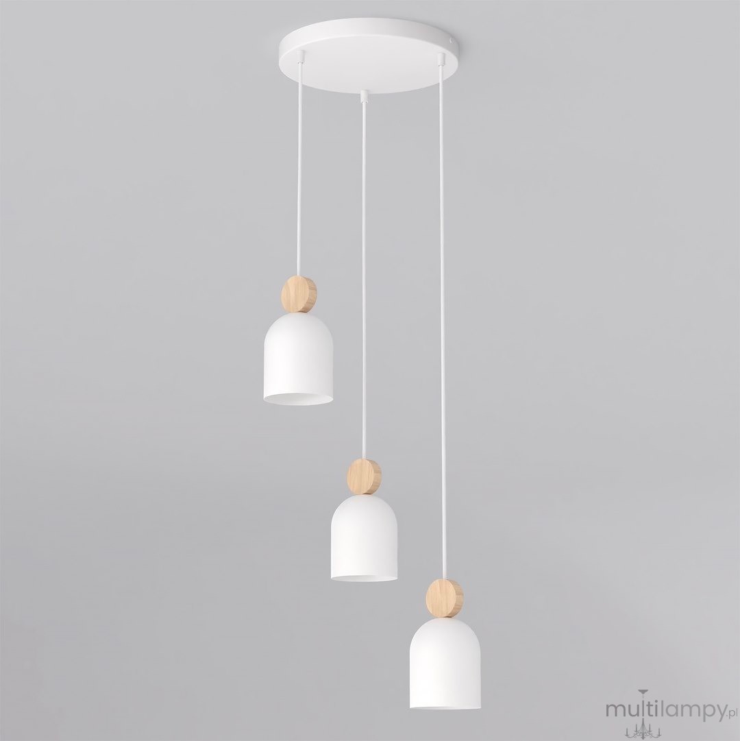 Mesi PREMIUM lampa wisząca 3xGU10 biała 1693/3PREM