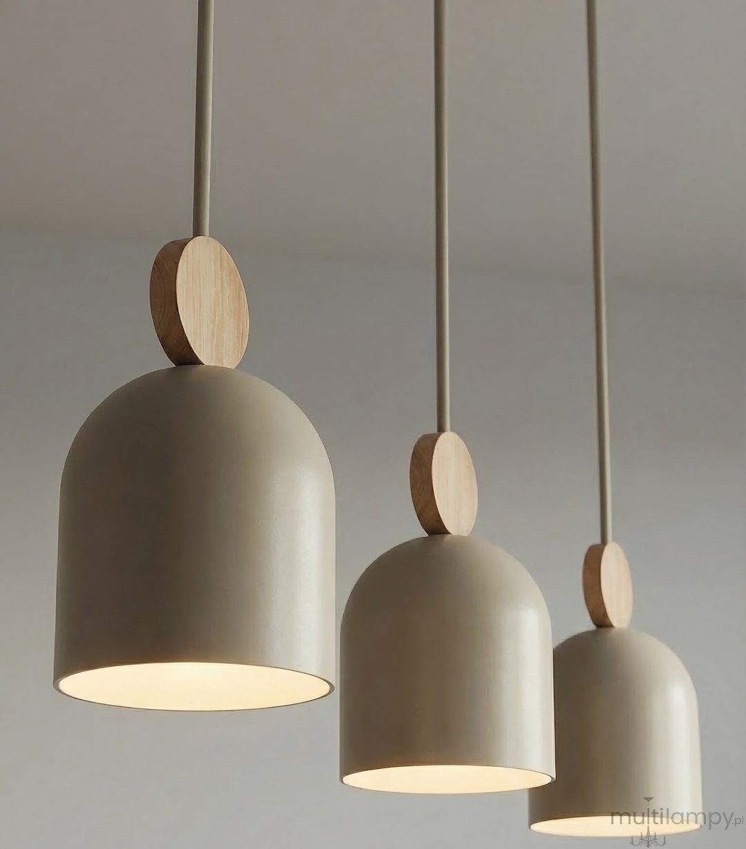 Mesi lampa wisząca 3xGU10 mokka 1694/3