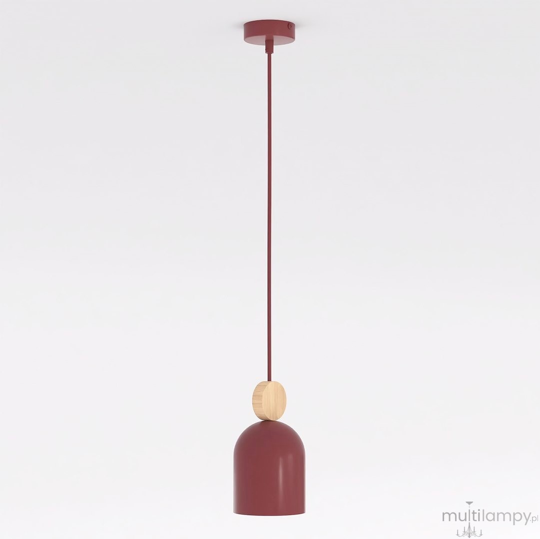 Mesi lampa wisząca GU10 burgundy 1695/1