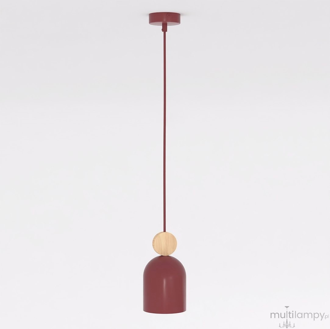 Mesi lampa wisząca GU10 burgundy 1695/1